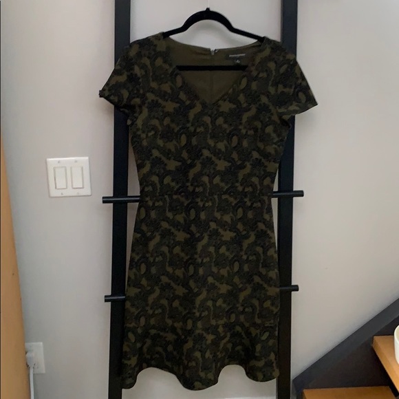 Banana Republic dress size 6 - dark green - Picture 2 of 3
